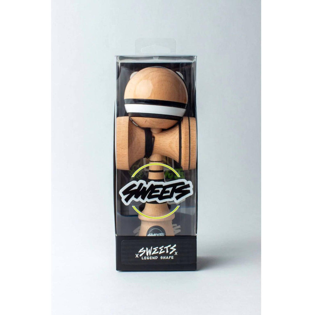 Kendama Sweets Matt Sweets Broken Shape AntiSkid Black White