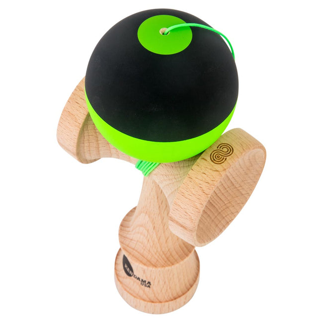 Kaizen Half Split - JET Shape - Green & Black