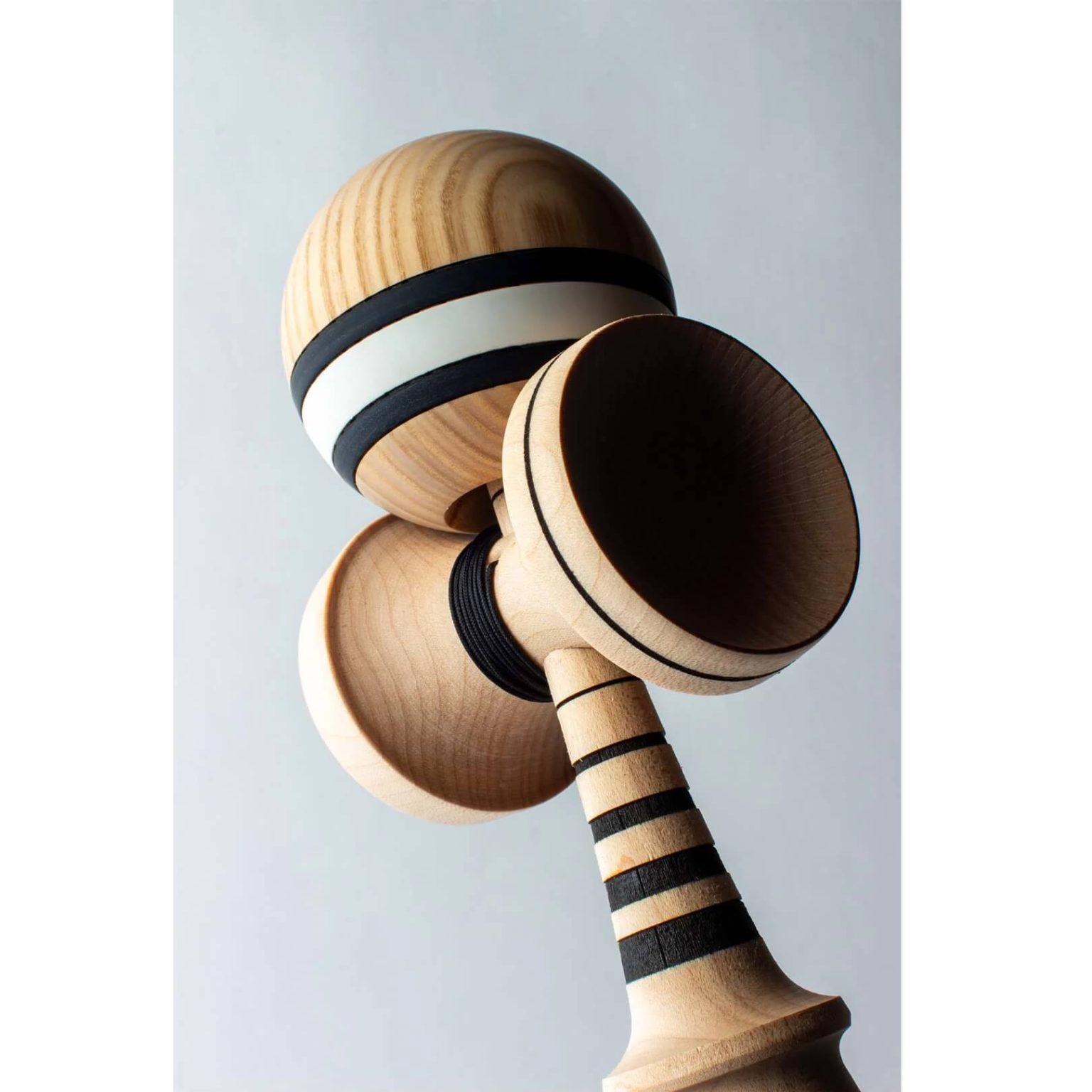 Kendama Sweets Matt Sweets Broken Shape AntiSkid Black White